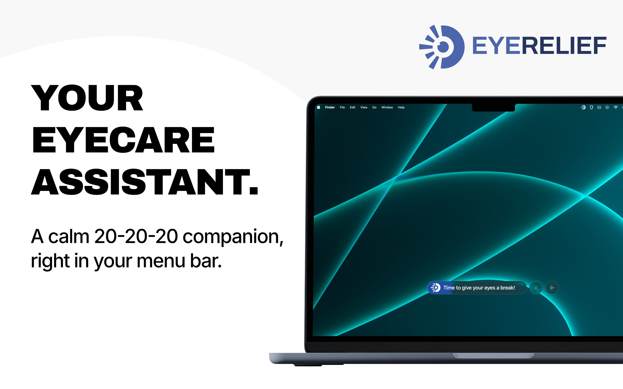 EyeRelief session prompt on macOS